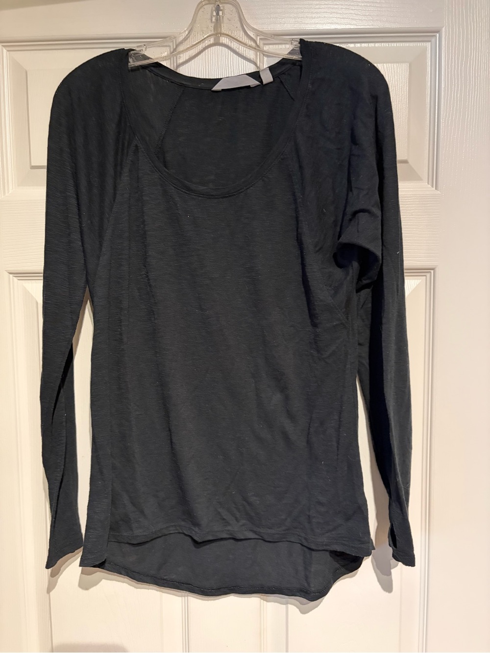 Athleta Long-Sleeve Exercise Shirt - Black